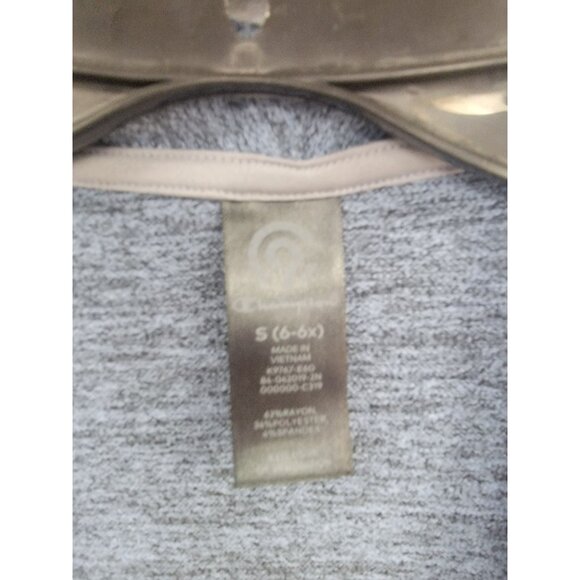 C9 Champion Girls Open‎ Front Cardigan Sweater S (6-6X) Blue - Picture 3 of 6